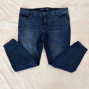 Old Navy Dark Blue High Rise Rockstar Jeans